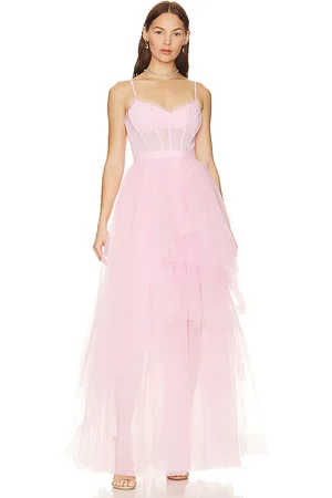 BCBG Max Azria Corset Tiered Gown in . Size 6.