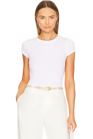 ENZA COSTA Pointelle Cap Sleeve Crew in . Size M, S, XL, XS.