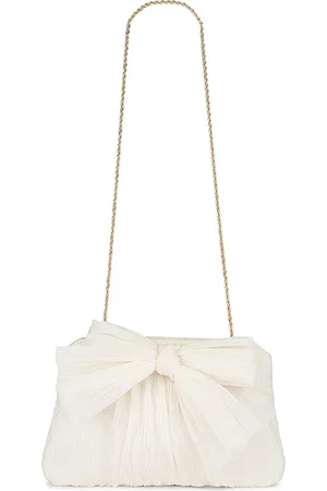 Loeffler Randall Rayne Pleated Bow Clutch in .