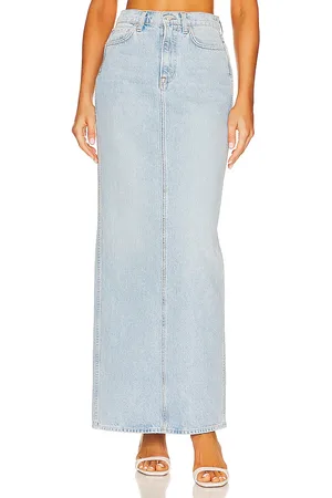 GRLFRND Amara Pencil Skirt With Back Slit in . Size 24, 25.