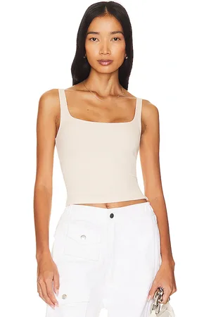 LnA Scoop Ribbed Tank in . Size M, XL.