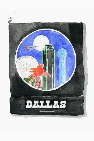Furbish Studio 5x7 Dallas Print in .