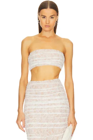Michael Costello X REVOLVE Leticia Crop Top in . Size XL.