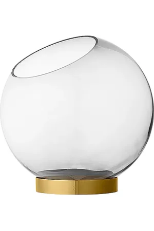 AYTM Large Globe Vase with Stand in .