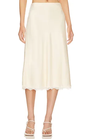 Camila Coelho Carmel Midi Skirt in . Size XL.