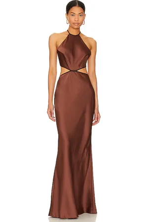Misha Edem Backless Maxi Dress in . Size M, S, XL, XS, XXL.