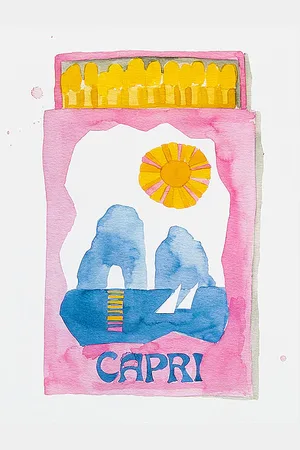 Furbish Studio 5x7 Capri Print in .