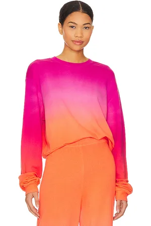 Michael Lauren Exon Drop Shoulder Crop Pullover Sweatshirt in . Size XS.