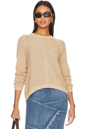 AUTUMN CASHMERE Open Stitch Crew Neck in . Size S, XL.