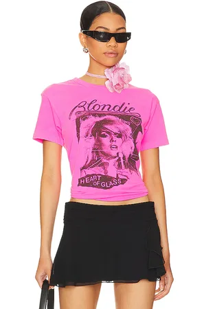 DAYDREAMER Blondie Heart Of Glass Flyer Ringer Tee in . Size M, XS.