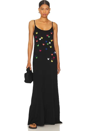 LAUREN MOSHI Beatrix Mini Butterflies Maxi Dress in . Size M, S, XL, XS.