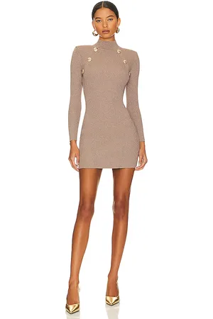 Retrofete Aislinn Dress Metallic Satellite in . Size M, S, XL, XS.