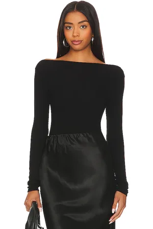 ENZA COSTA Silk Knit Boat Neck Top in . Size L, XL, XS.