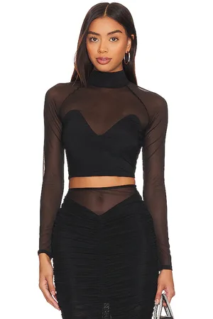 FLEUR DU MAL Mesh Top in . Size M, S, XS.