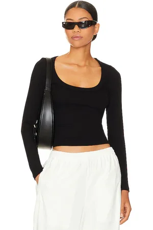 LnA Crown Scoop Long Sleeve Top in . Size M, S, XS.
