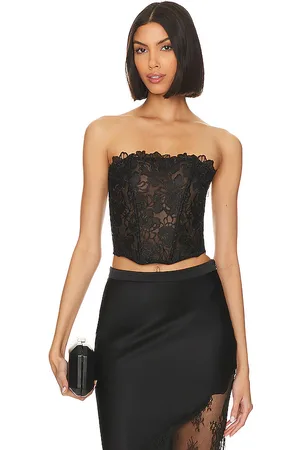 FLEUR DU MAL Whitney Corset Top in . Size M, XS.