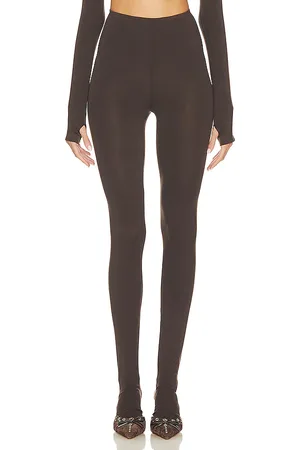 Norma Kamali Legging With Footie in . Size M, S, XL, XS, XXS.