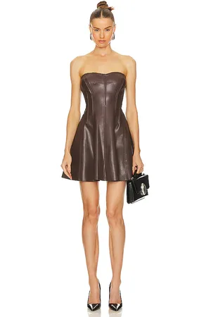 Norma Kamali Strapless Grace Mini Dress in . Size M, S, XL, XS, XXS.
