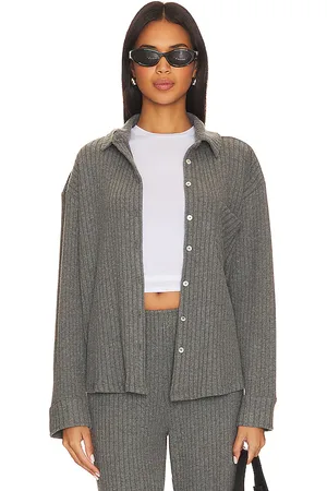 Donni. Sweater Rib Shirt in . Size S.