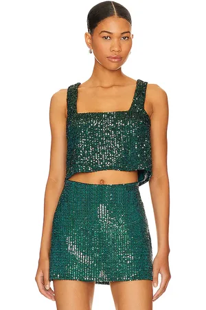 Show Me Your Mumu Tara Crop Top in . Size S, XL.