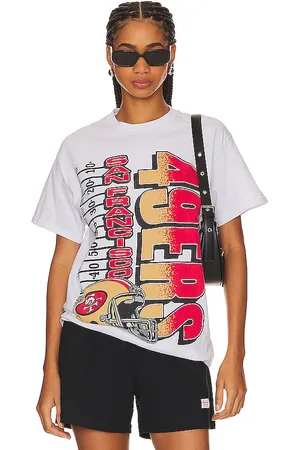 Junk Food 49ers Yardage Tee in . Size S, XL/1X.