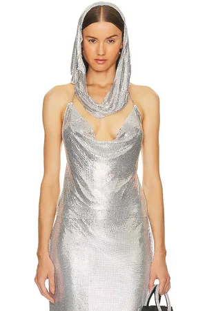 h:ours X Bridget Chainmail Hoodie Top in . Size S.