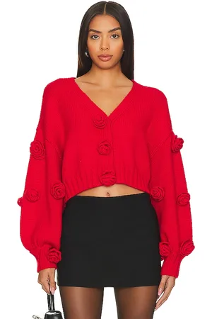 For Love & Lemons Scarlett Cardigan in . Size S, XL, XS.