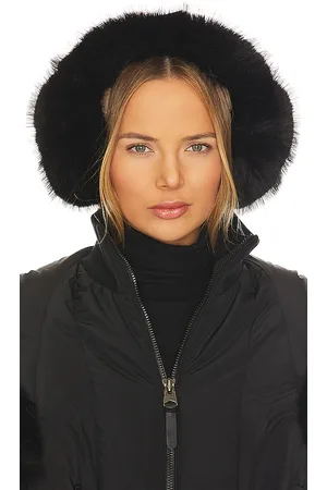 JOCELYN Faux Long Hair Fur Earmuffs in .