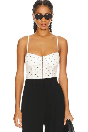 Free People X Intimately FP Printed Night Rhythm Corset Bodysuit in . Size XL.