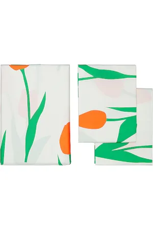 Dusen Dusen Tulip King Duvet Set in .