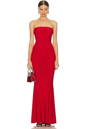 Norma Kamali Strapless Fishtail Gown in . Size L, XL.
