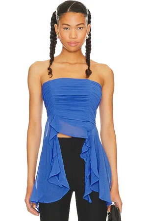 Free People Naeva Ruffle Top in . Size XL.