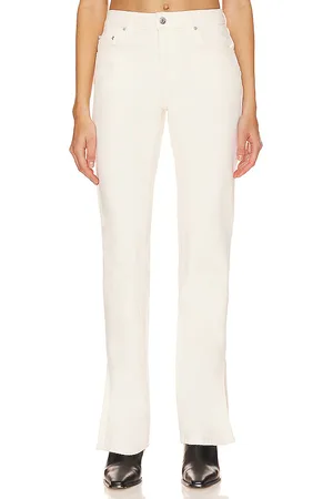 GRLFRND Hailey Low Rise Boot With Slit Hem in . Size 27, 28, 29, 30.