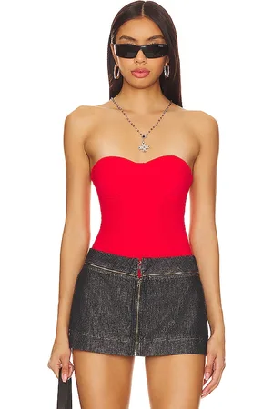 superdown Stef Bustier Bodysuit in . Size M, S, XL.