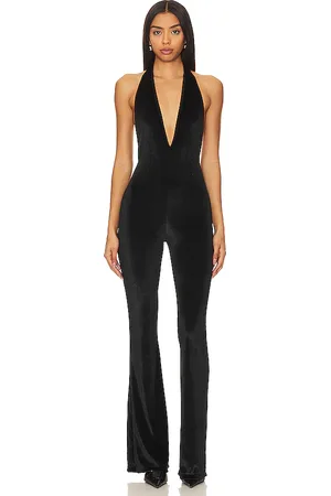 Amor Iman Midnight Velvet Jumpsuit in . Size XL.