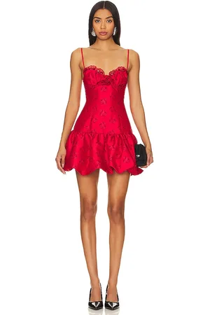 For Love & Lemons Annika Mini Dress in . Size M, S, XL, XS.