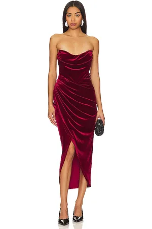 ASTR Meghan Velvet Dress in . Size XL, XS.