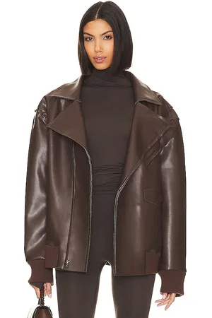 Norma Kamali Oversized Moto Jacket in . Size M, S, XL, XS.