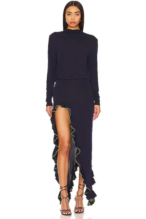 SIEDRES Alea Cowl Back Dress in . Size 36/S.