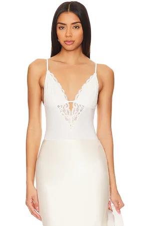 FLEUR DU MAL Charlotte Bodysuit in . Size L, XS.
