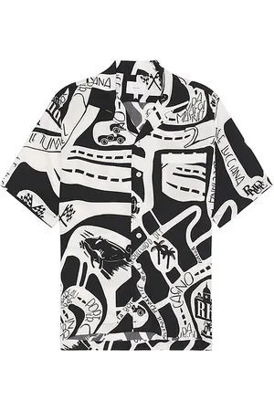 Rhude Strada Silk Shirt in . Size XS.
