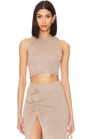 Lovers And Friends Joya Rosette Top in . Size M, S, XL, XS, XXS.