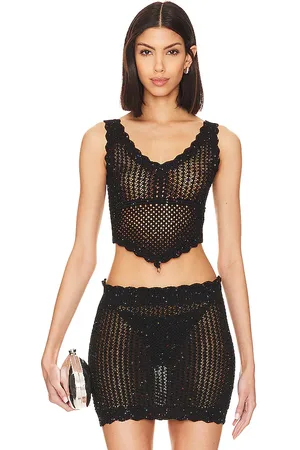 Lovers And Friends Renata Knit Shimmer Top in . Size S.