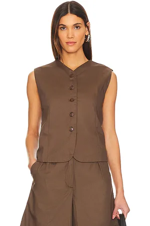 FAITHFULL THE BRAND Delfina Vest in . Size XS.