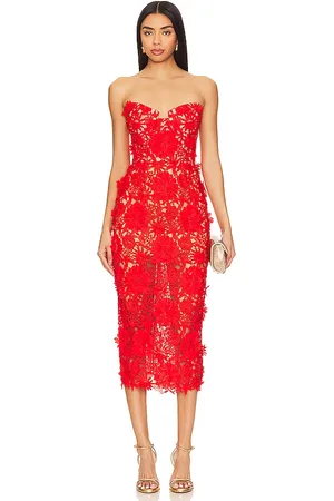 Bronx and Banco Jasmine Midi Dress in . Size L.