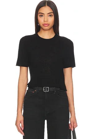 Guest In Residence Featherweight Crop Tee in . Size XS.