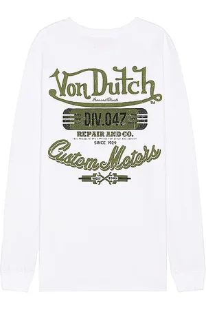 Von Dutch Custom Motors Graphic Long Sleeve Tee in . Size XXL/2X.