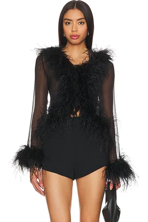 bubish Gigi Feather Blouse in . Size 8.