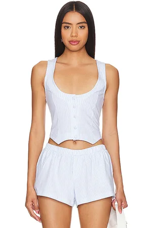 Frankies Bikinis Nantucket Vest in . Size XL.