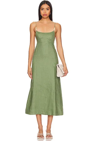 FAITHFULL THE BRAND Regina Midi Dress in . Size XS.